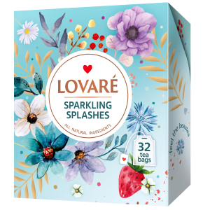 Zestaw herbat "Sparkling Splashes" Lovare (8 kopert po 2g)